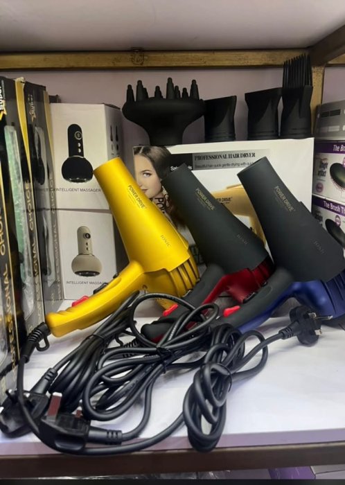 Professional Ionic Hair Dryer (Gold)