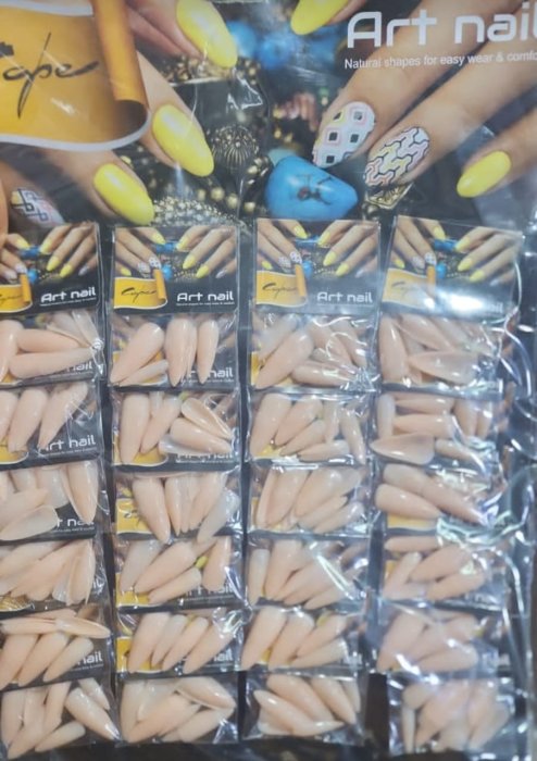 Copos Art Nail Peach Press-On Nails