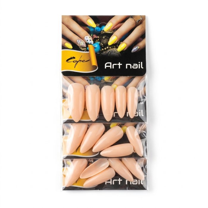 Copos Art Nail Peach Press-On Nails