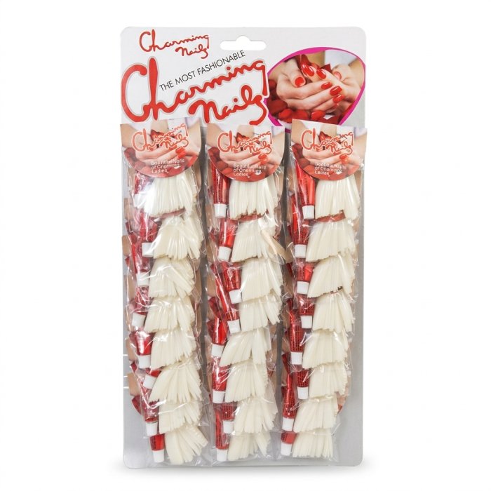 Charming Nails - The Most Fashionable False Nail Tip & Glue Set