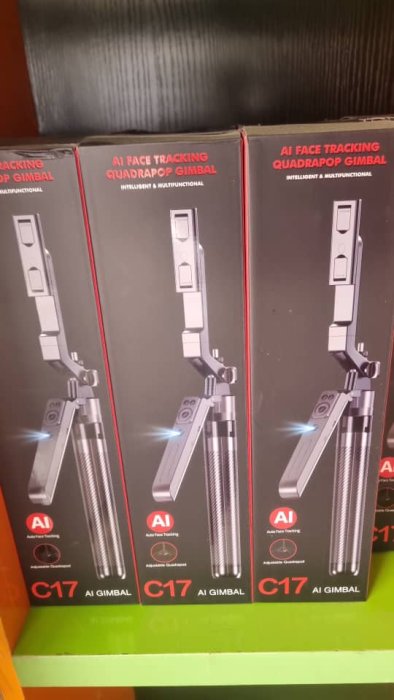 AI Face Tracking Quadrapod Gimbal