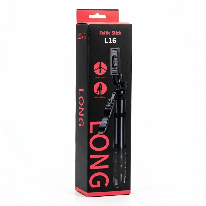 LONG L16 Selfie Stick & Tripod with Hand Stabilizer