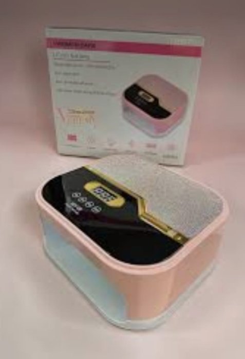 Pink UV/LED Nail Lamp with Digital Display