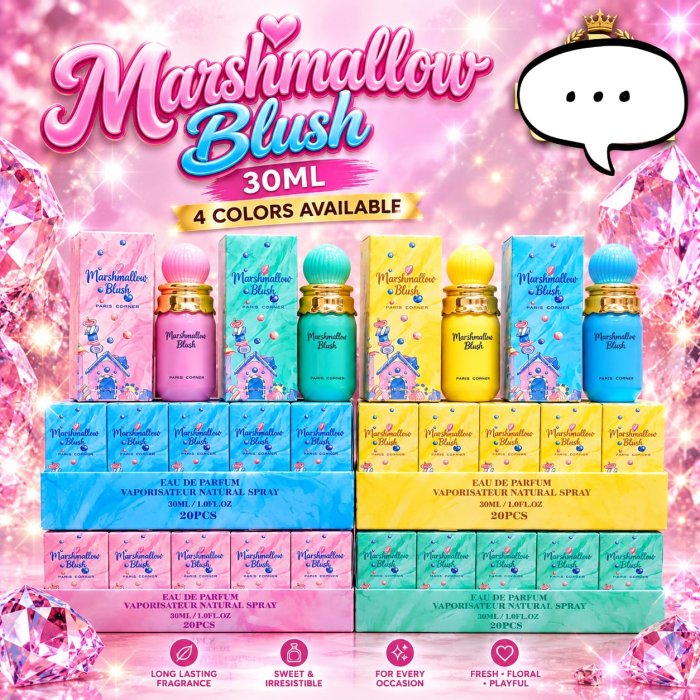 Paris Corner Marshmallow Blush Eau De Parfum
