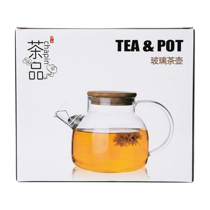 Chapin Tea & Pot Glass Teapot