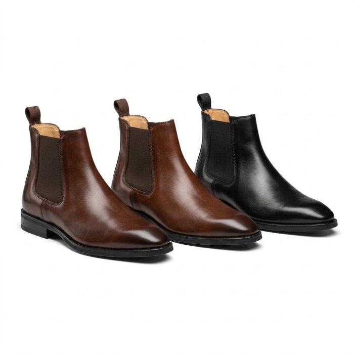 Men's Leather Chelsea Boot Collection