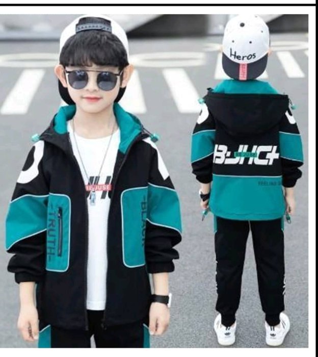 Boys' 2-Piece Hooded Tracksuit / Activewear Set.