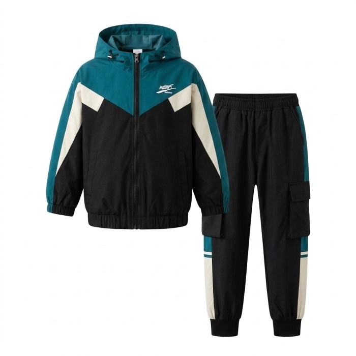 Boys' 2-Piece Hooded Tracksuit / Activewear Set.